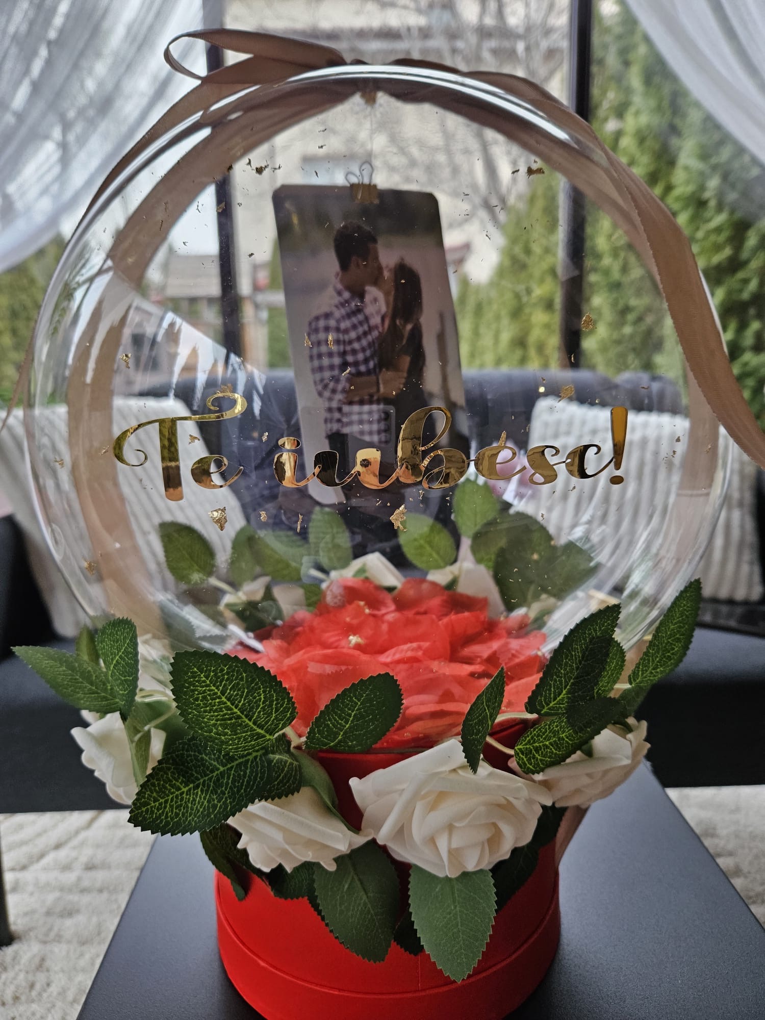 Balon bobo personalizat cu poza si mesaj Balon bobo personalizat cu poza si mesaj